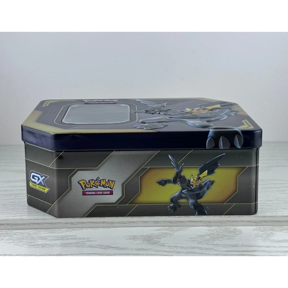 Pokemon Trading Card Game TAG TEAM Tins Zekrom GX Pikachu Collector Tin NO CARDS